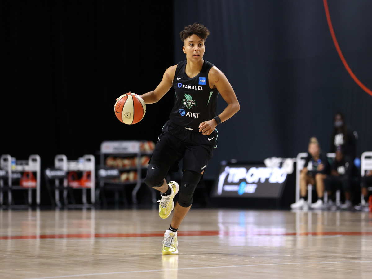 Layshia Clarendon averaged a career-best 11.5 points last season for the New York Liberty.